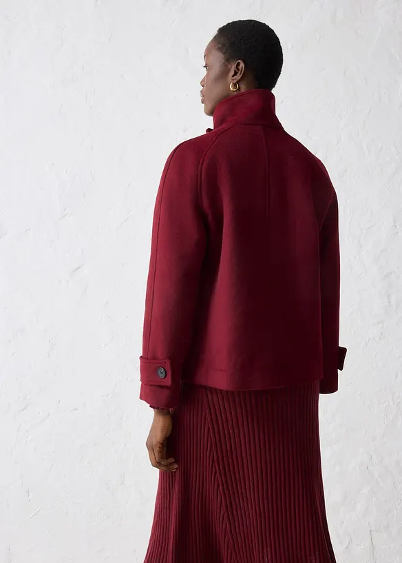 Veste en laine mélangée, bonprix