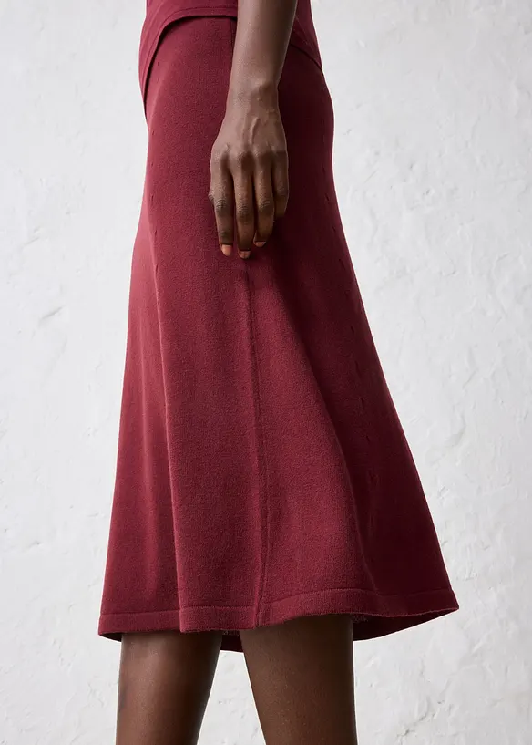 Jupe en fine laine mérinos, bonprix