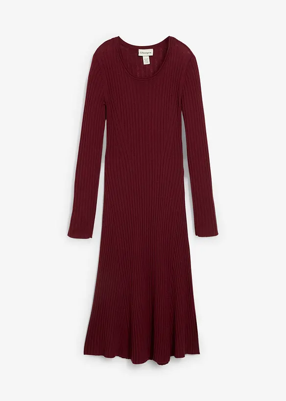 Robe pull en laine mérinos, bonprix