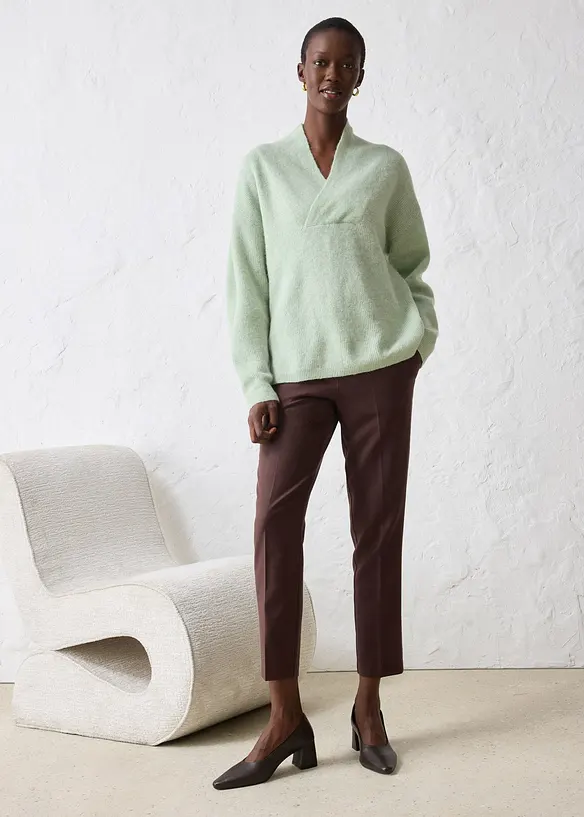 Pull chaud en alpaga mélangé, bonprix