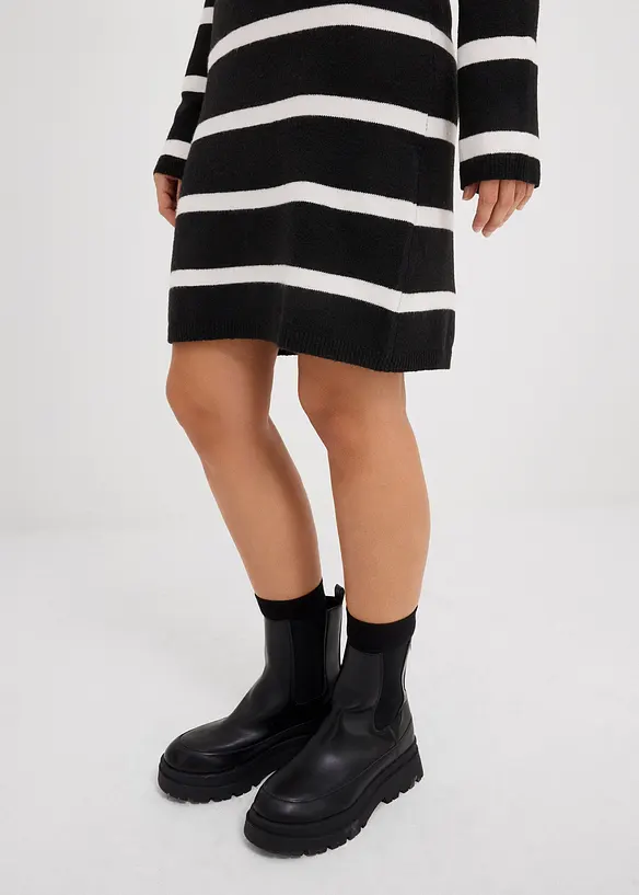 Robe près du corps en maille, bonprix