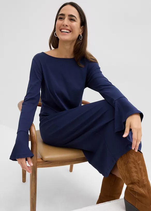 Robe en jersey 100% coton, bonprix