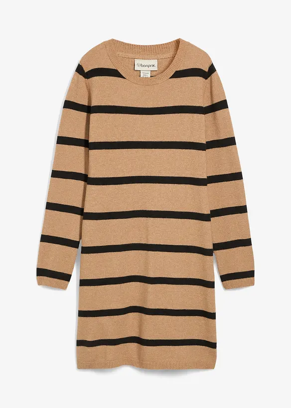 Robe près du corps en maille, bonprix