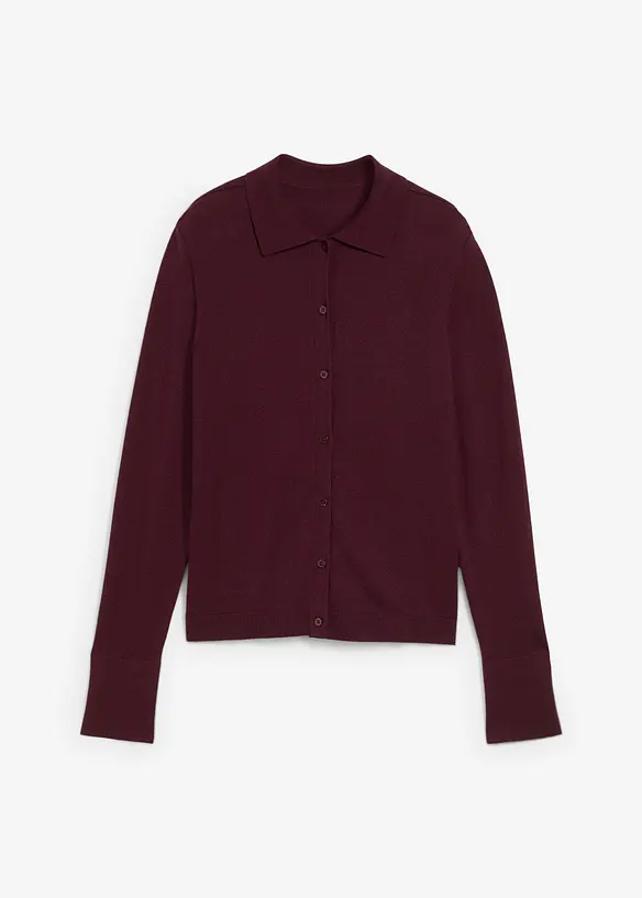 Gilet doux en fine laine mélangée, bonprix