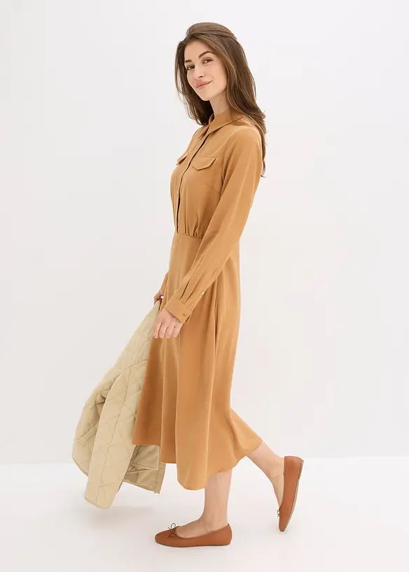 Robe à col chemise, bonprix
