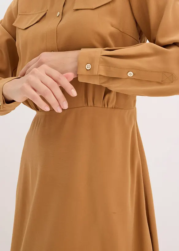 Robe à col chemise, bonprix