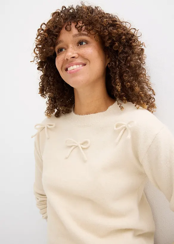 Pull avec nœuds, bonprix