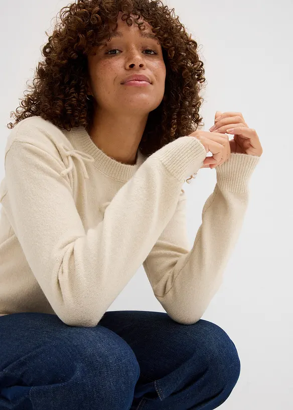 Pull avec nœuds, bonprix