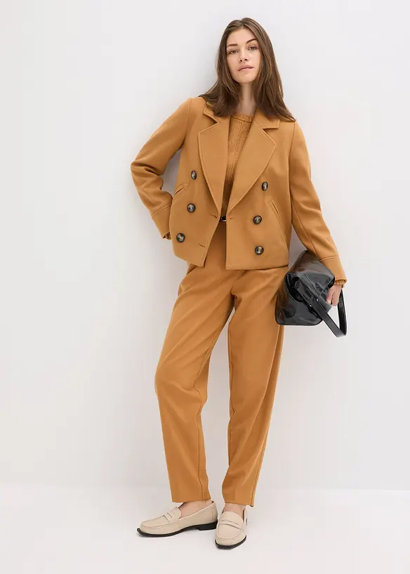 Veste courte aspect laine, bonprix