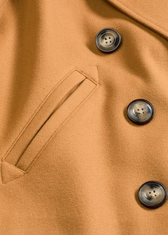 Veste courte aspect laine, bonprix