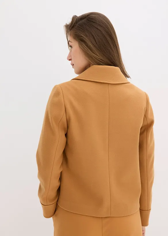 Veste courte aspect laine, bonprix