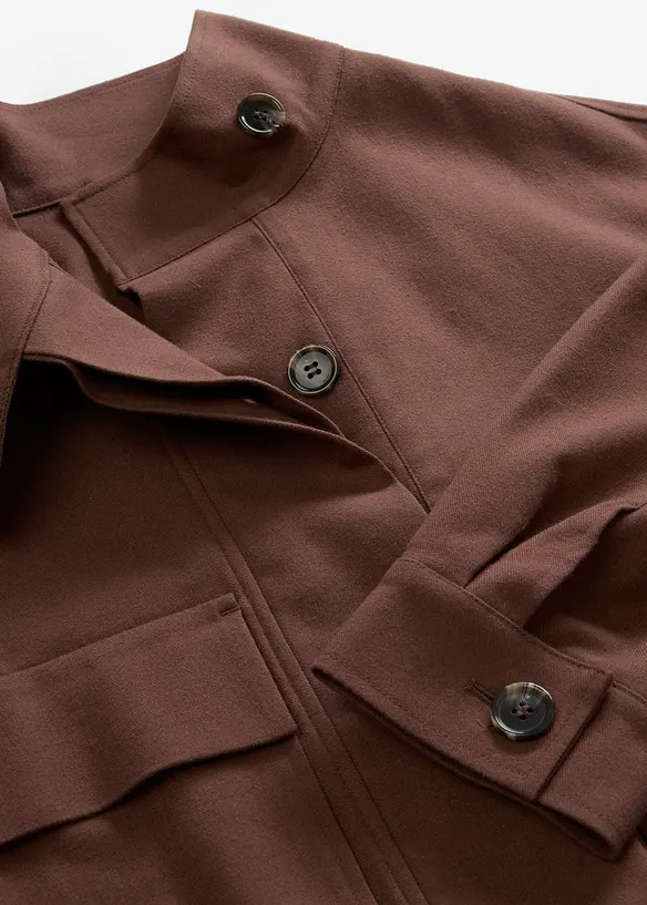 Veste courte de mi-saison en viscose mélangée, bonprix