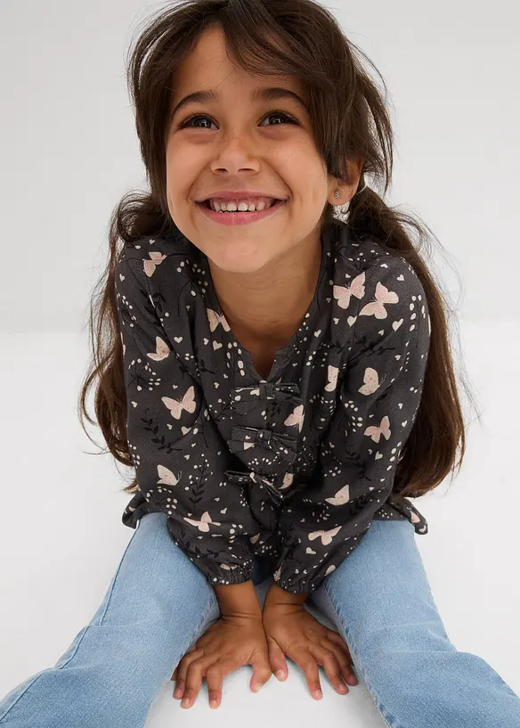 Blouse ample en viscose fluide, bonprix