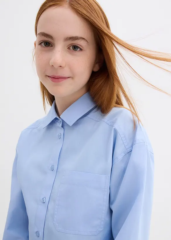 Chemisier oversize 100 % coton, bonprix