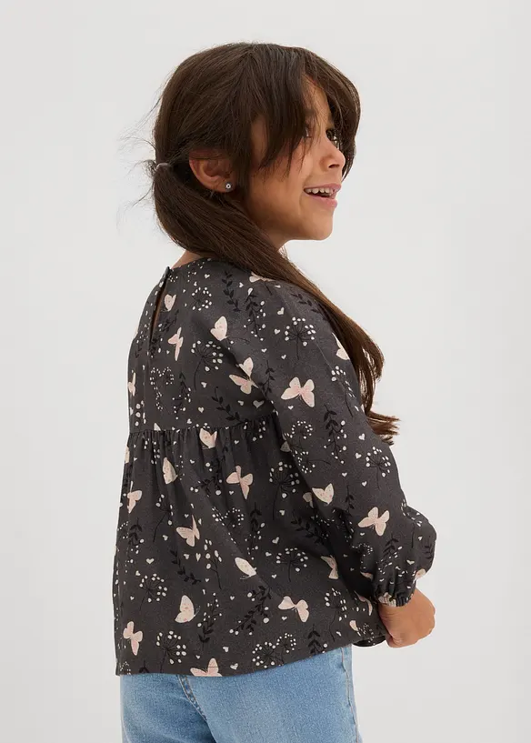 Blouse ample en viscose fluide, bonprix