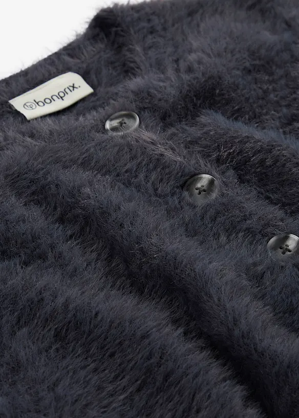 Gilet sans manches en maille poilue, viscose majoritaire, bonprix