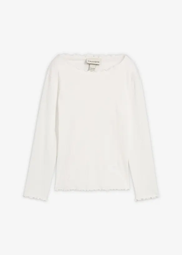 T-shirt manches longues 100% coton, bonprix