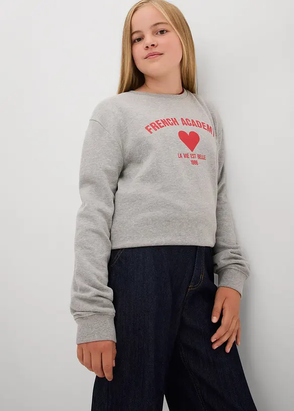 Jean large taille mi-haute, bonprix