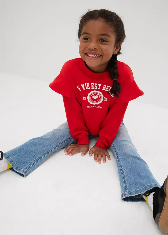 Jean bootcut taille mi-haute, bonprix