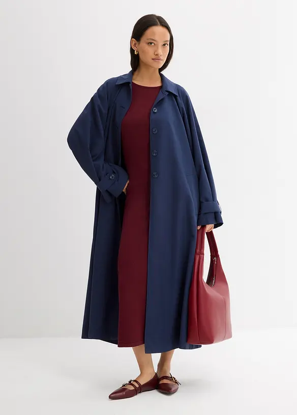 Robe en fine maille de viscose mélangée, bonprix