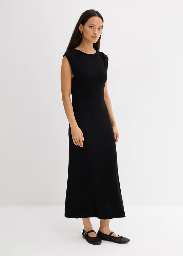 Robe en fine maille de viscose mélangée, bonprix