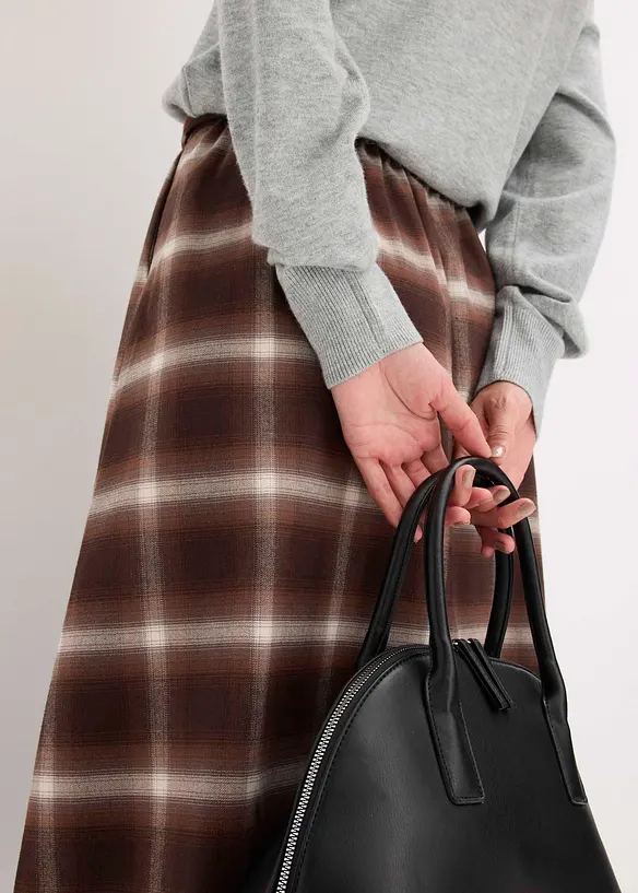 Pull en fine maille de viscose mélangée, bonprix