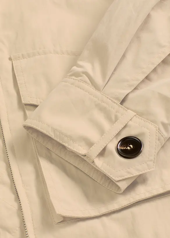 Veste courte esprit trench, bonprix