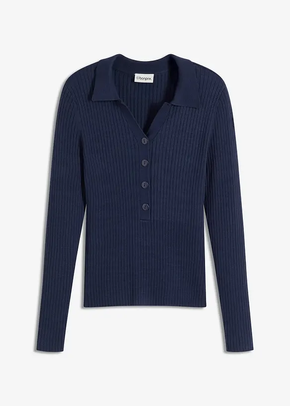 Pull doux en fine maille, viscose majoritaire, bonprix