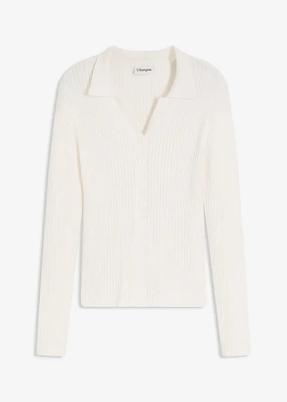 Pull doux en fine maille, viscose majoritaire, bonprix