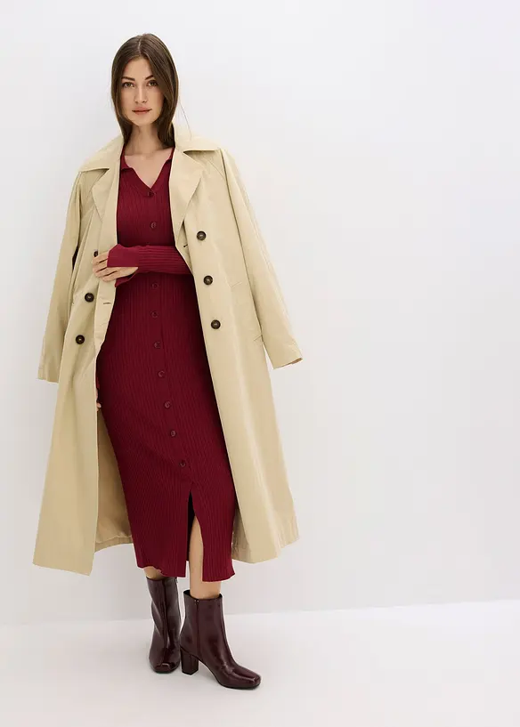 Robe pull douce en viscose majoritaire, bonprix