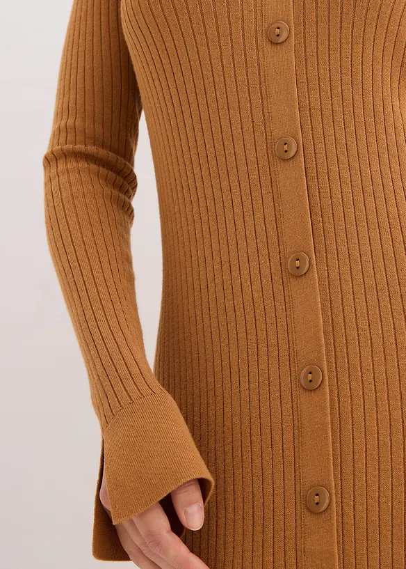 Robe pull douce en viscose majoritaire, bonprix