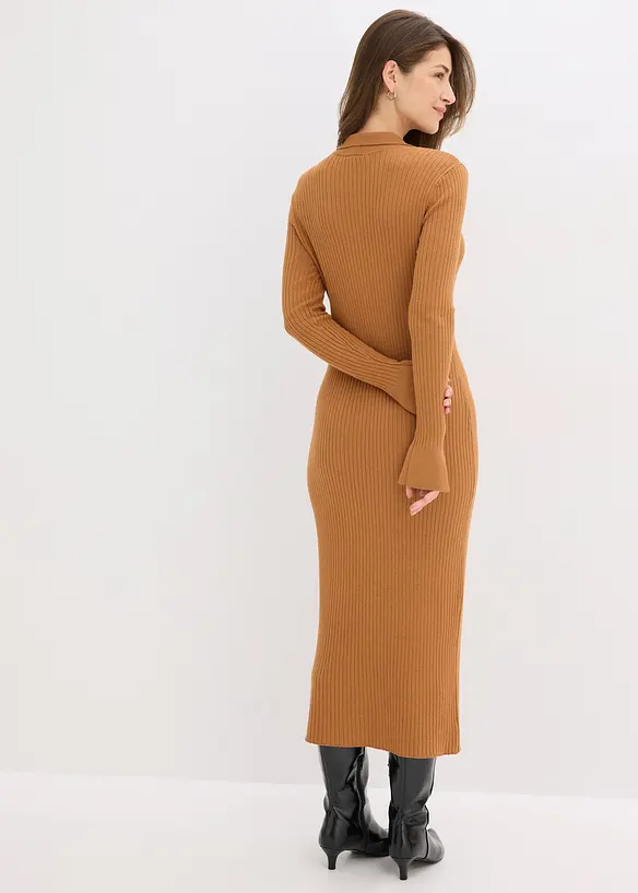 Robe pull douce en viscose majoritaire, bonprix