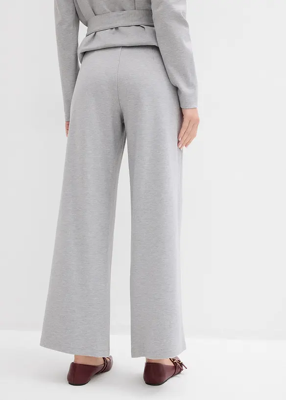 Pantalon large et décontracté en viscose majoritaire, bonprix