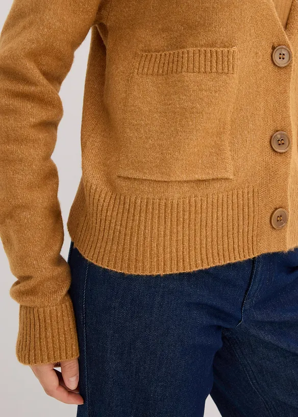 Gilet en maille oversize, bonprix