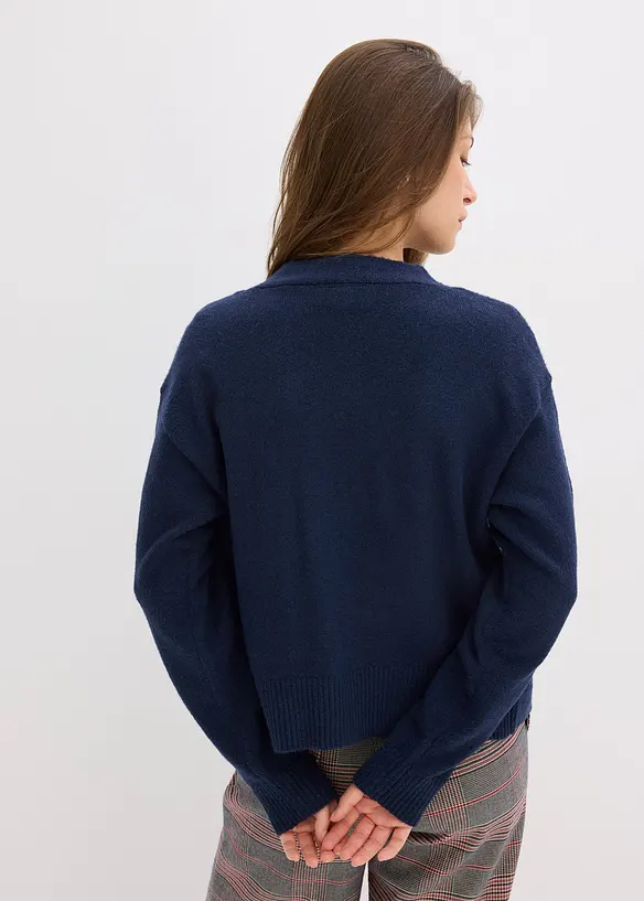 Gilet en maille oversize, bonprix