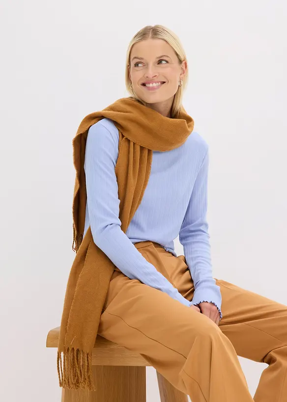 T-shirt côtelé, bonprix