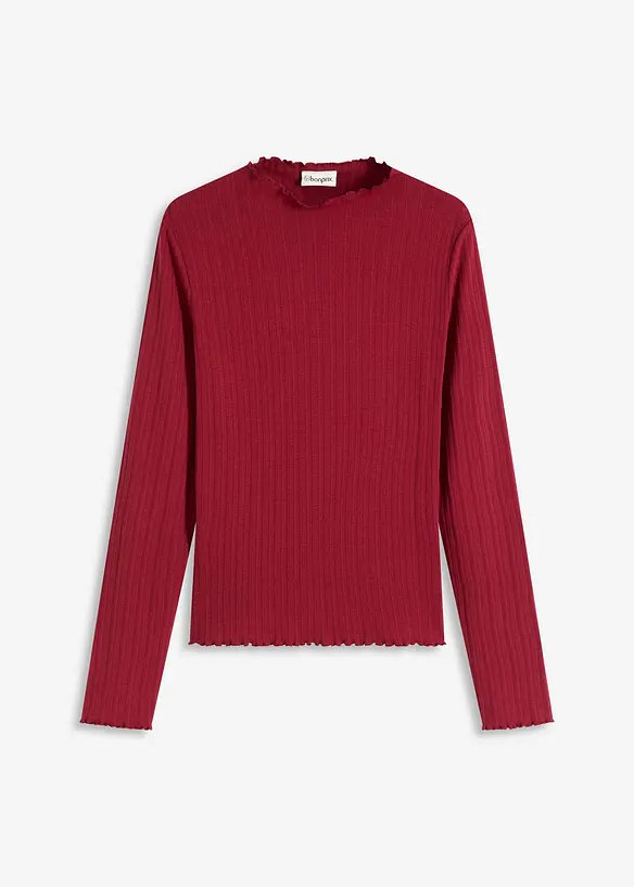 T-shirt côtelé, bonprix