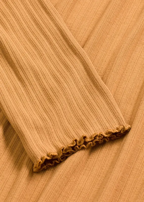 T-shirt côtelé, bonprix