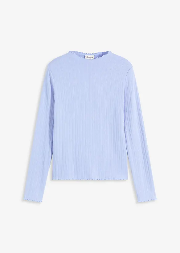 T-shirt côtelé, bonprix