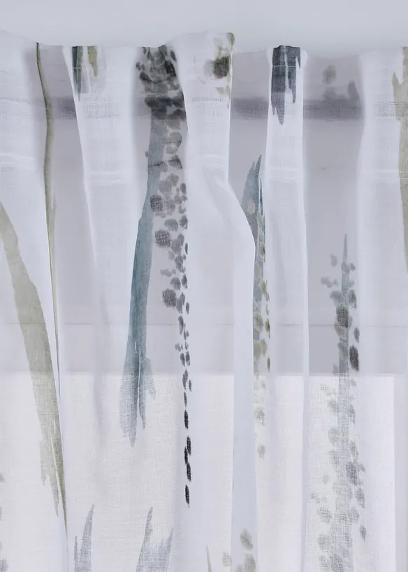 Voilage avec polyester recyclé (1 pce), bonprix