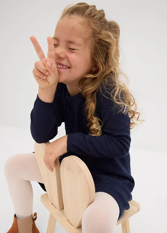 Robe en maille, bonprix