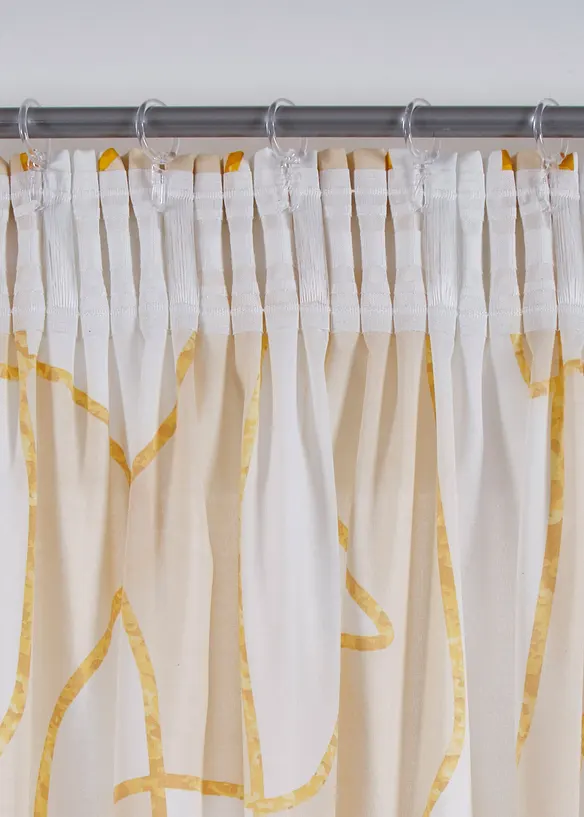 Voilage au motif graphique (1 pce), bonprix