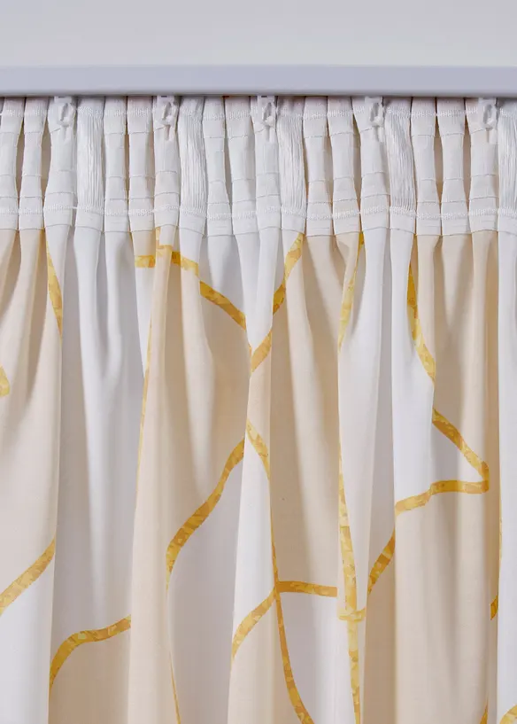 Voilage au motif graphique (1 pce), bonprix