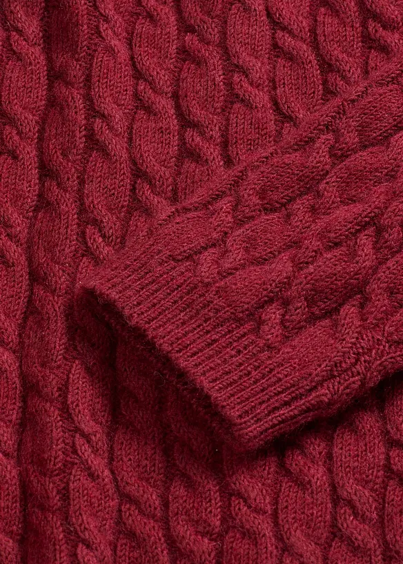 Pull à motif torsadé, bonprix