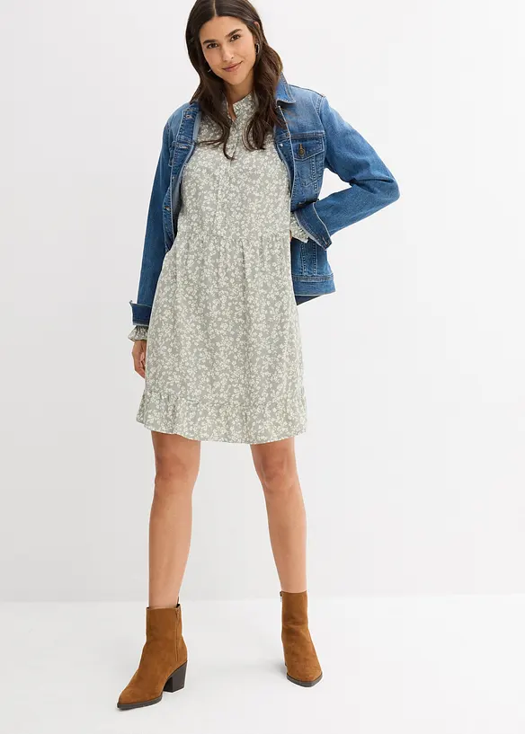 Robe courte en viscose fluide, bonprix