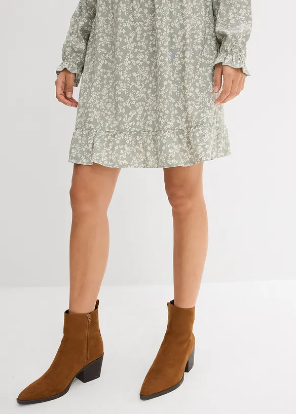 Robe courte en viscose fluide, bonprix