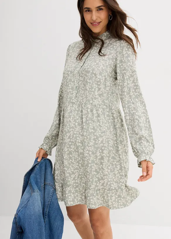 Robe courte en viscose fluide, bonprix