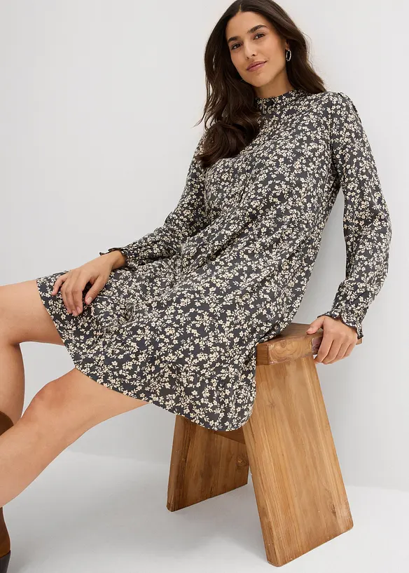 Robe courte en viscose fluide, bonprix