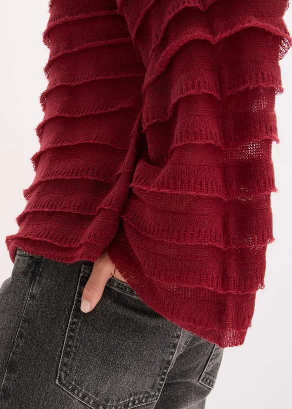 Pull oversize semi-transparent, bonprix