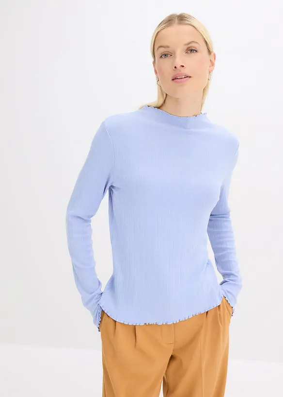 T-shirt côtelé, bonprix